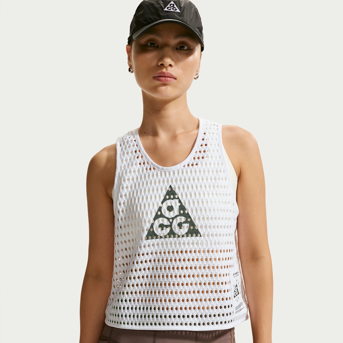 Nike ホワイト クロップドタンクトップ NIKE公式】 ホワイト タンクトップ＆ノースリーブ【ナイキ公式通販】